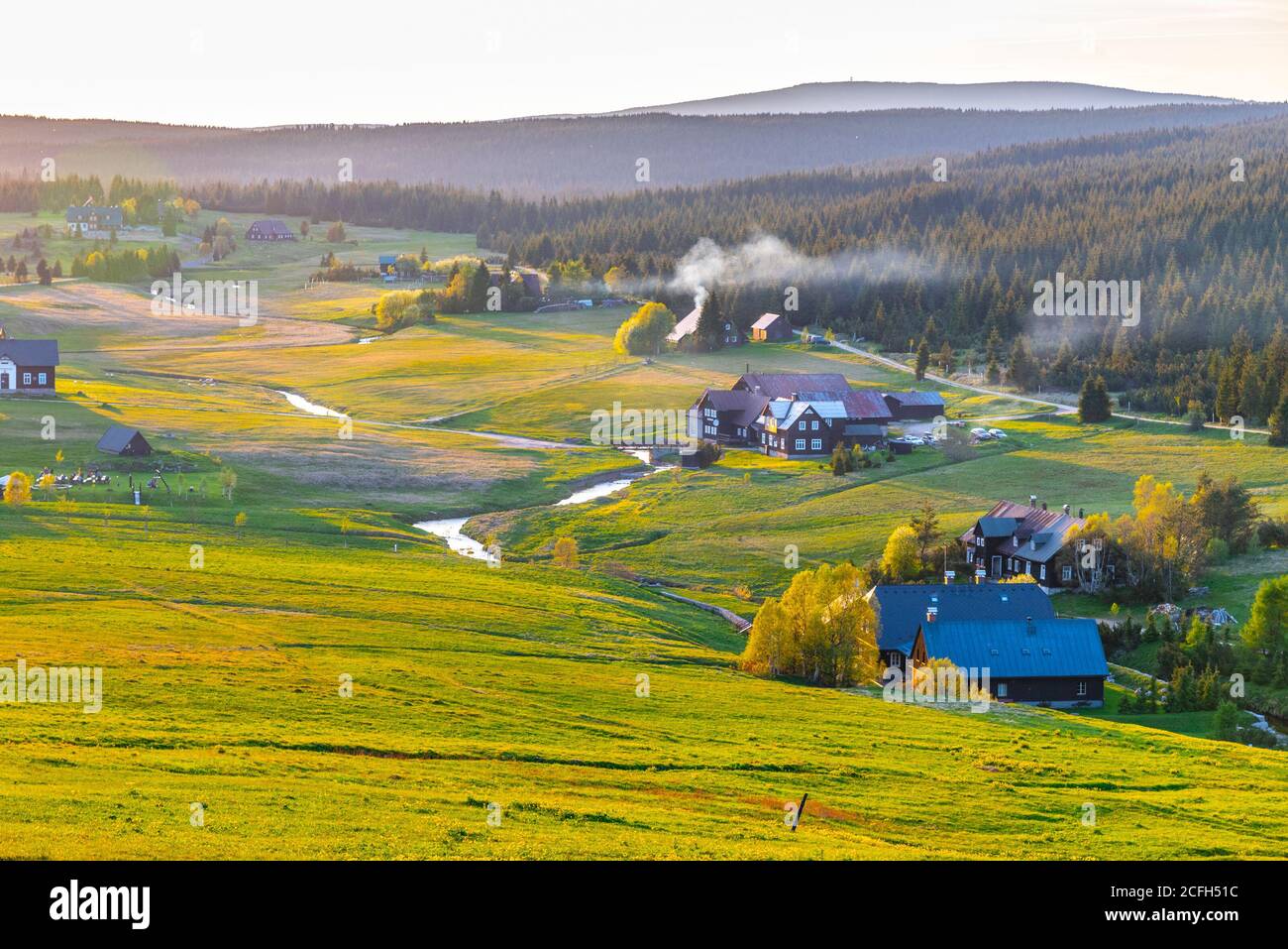 Chimney smoke village hi-res stock photography and images - Page 8 - Alamy