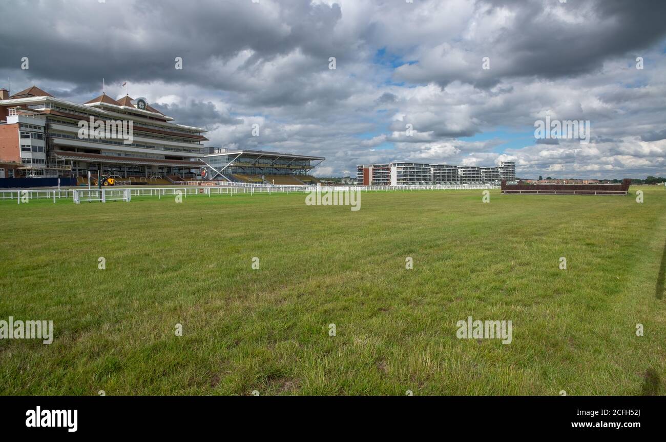 Newbury Park Racecourse Stock Photo