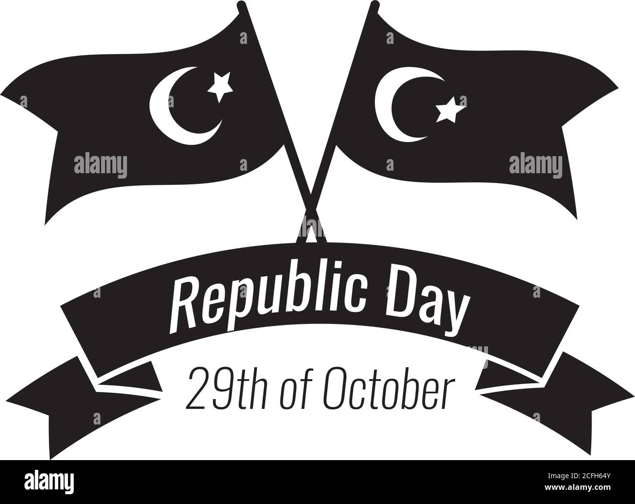 29 ekim turkey republic day Black and White Stock Photos & Images - Alamy