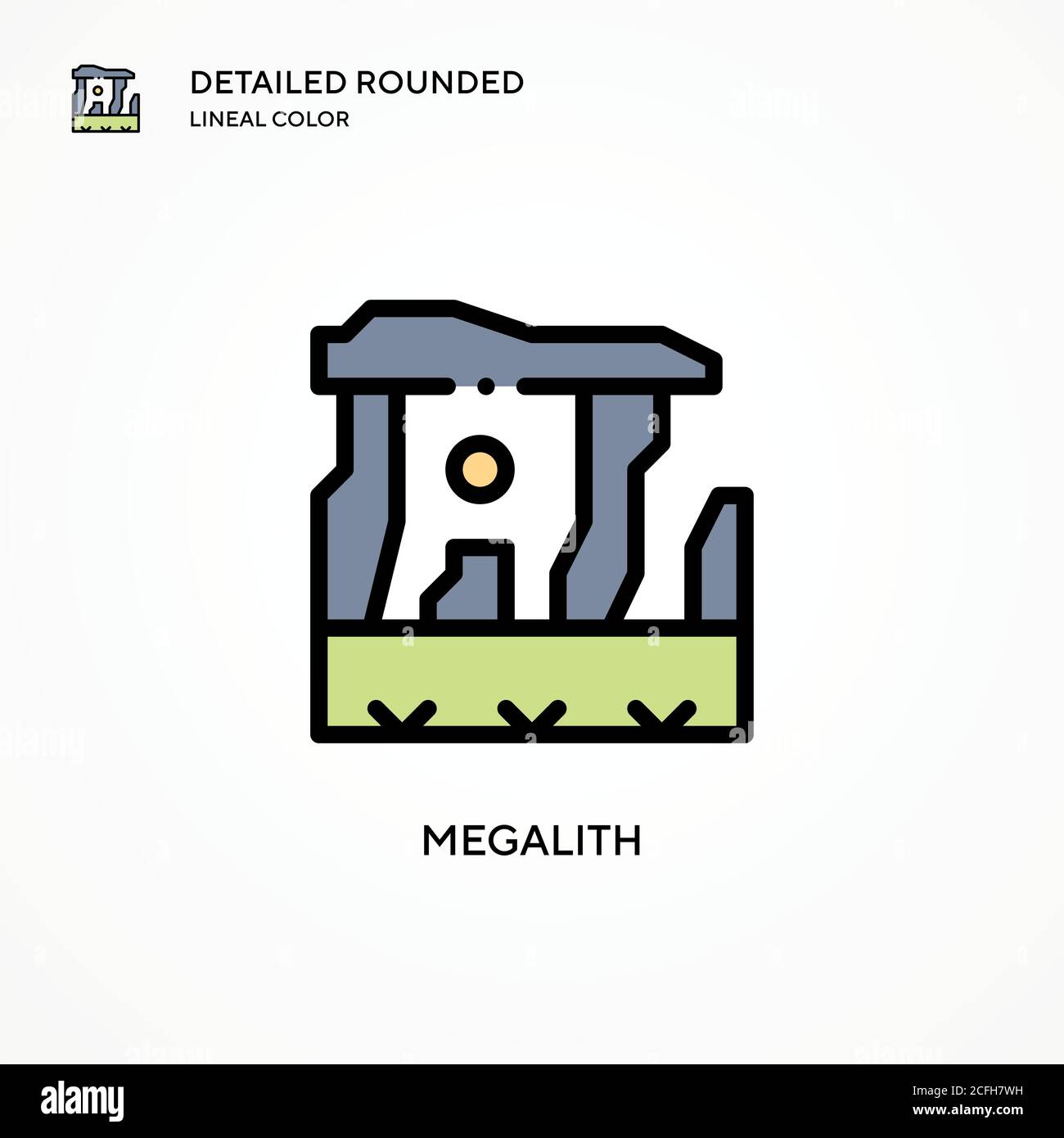 Megalithic culture Stock Vector Images - Alamy