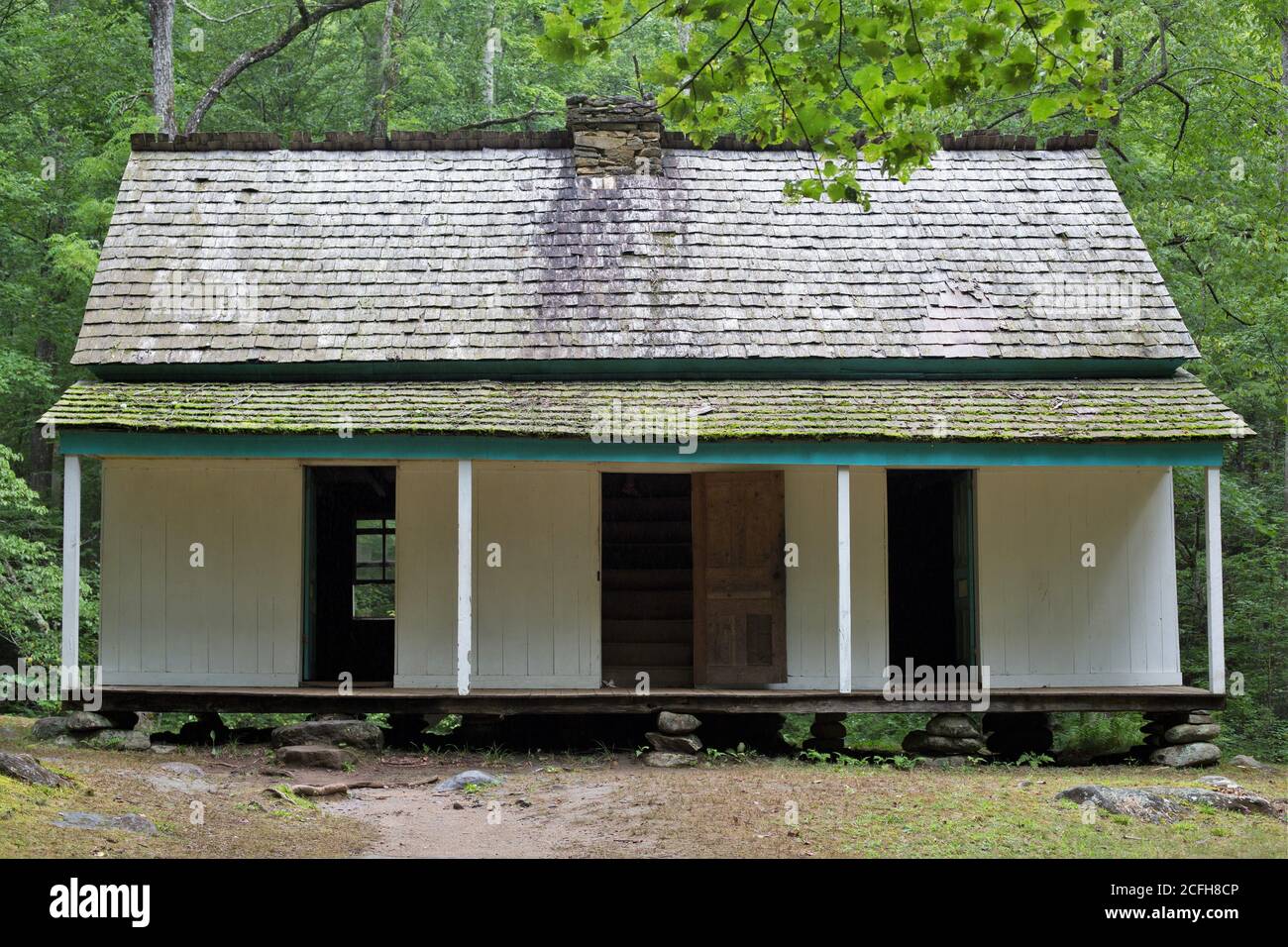 Alfred Reagan place at Great Smoky Mountains National Park in the