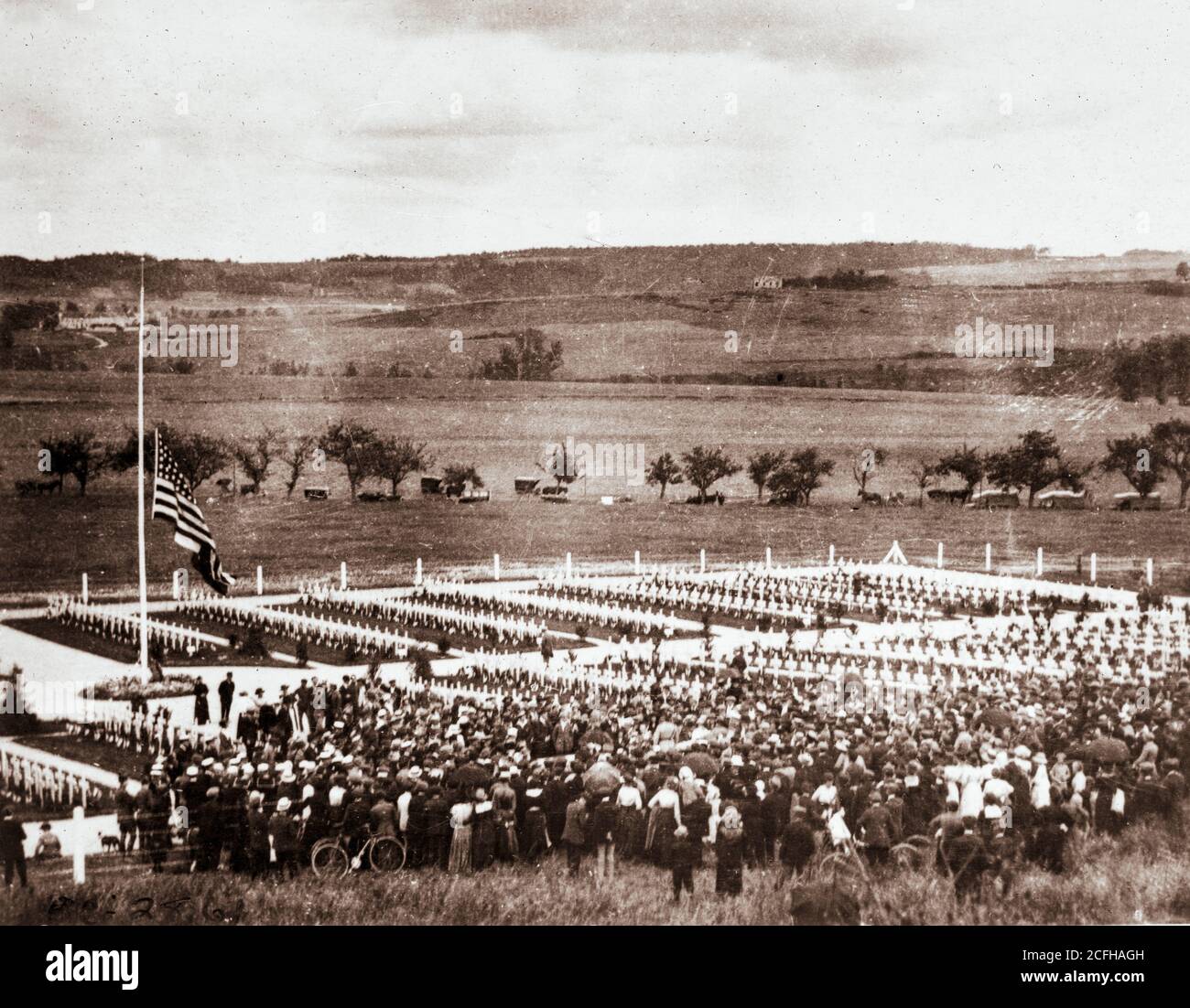 The Battle of Belleau Wood during World War One Stock Photo - Alamy