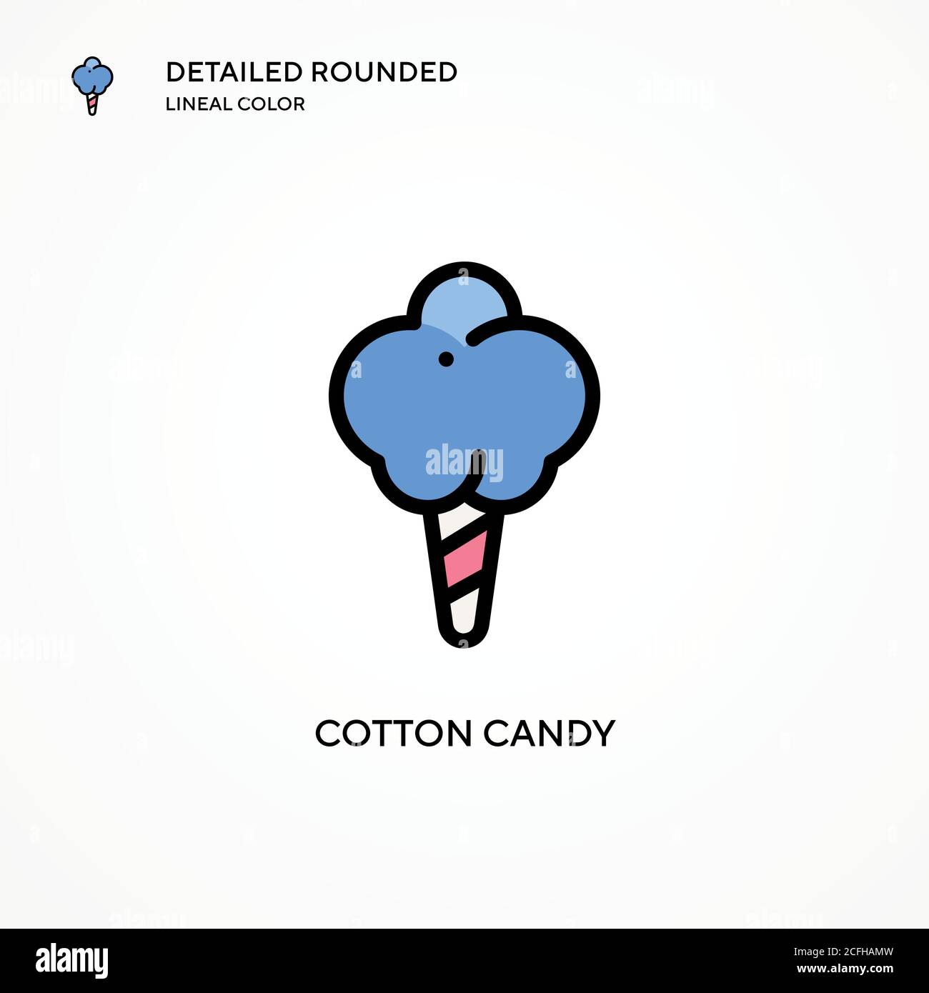 Cotton Candy Cut Out Stock Images & Pictures - Alamy