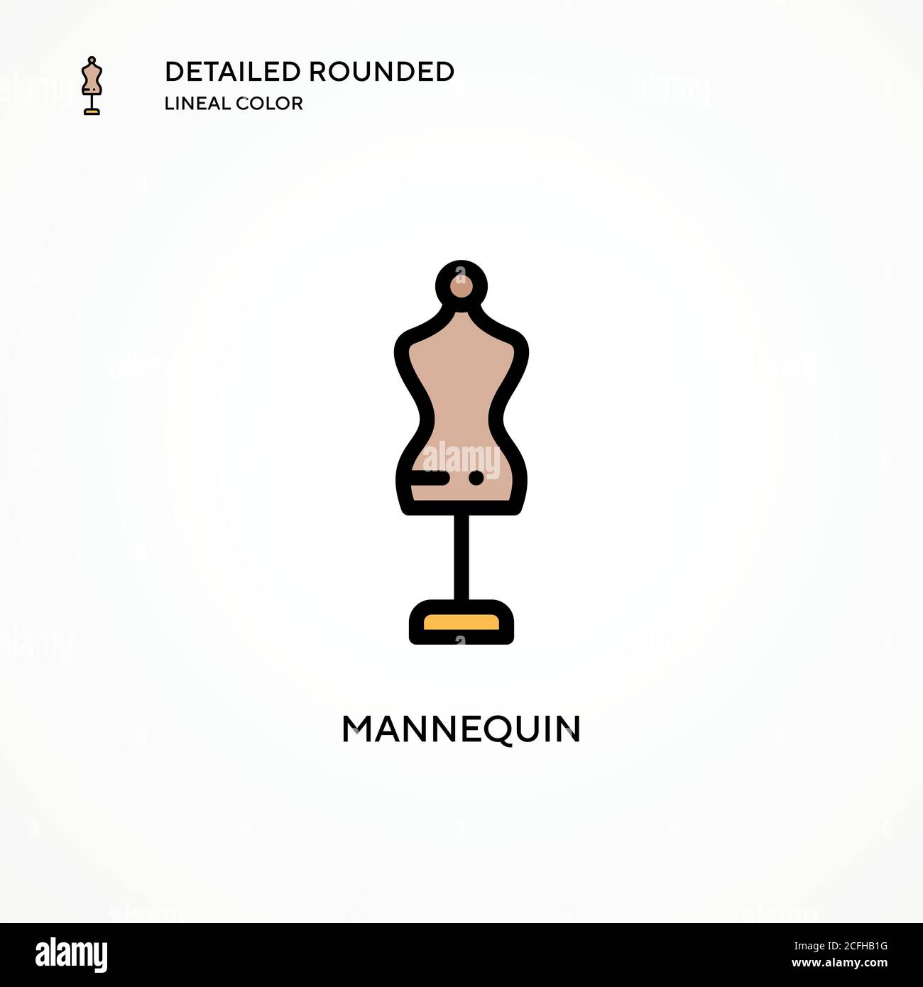 Female mannequin statue Stock Vector Images - Alamy