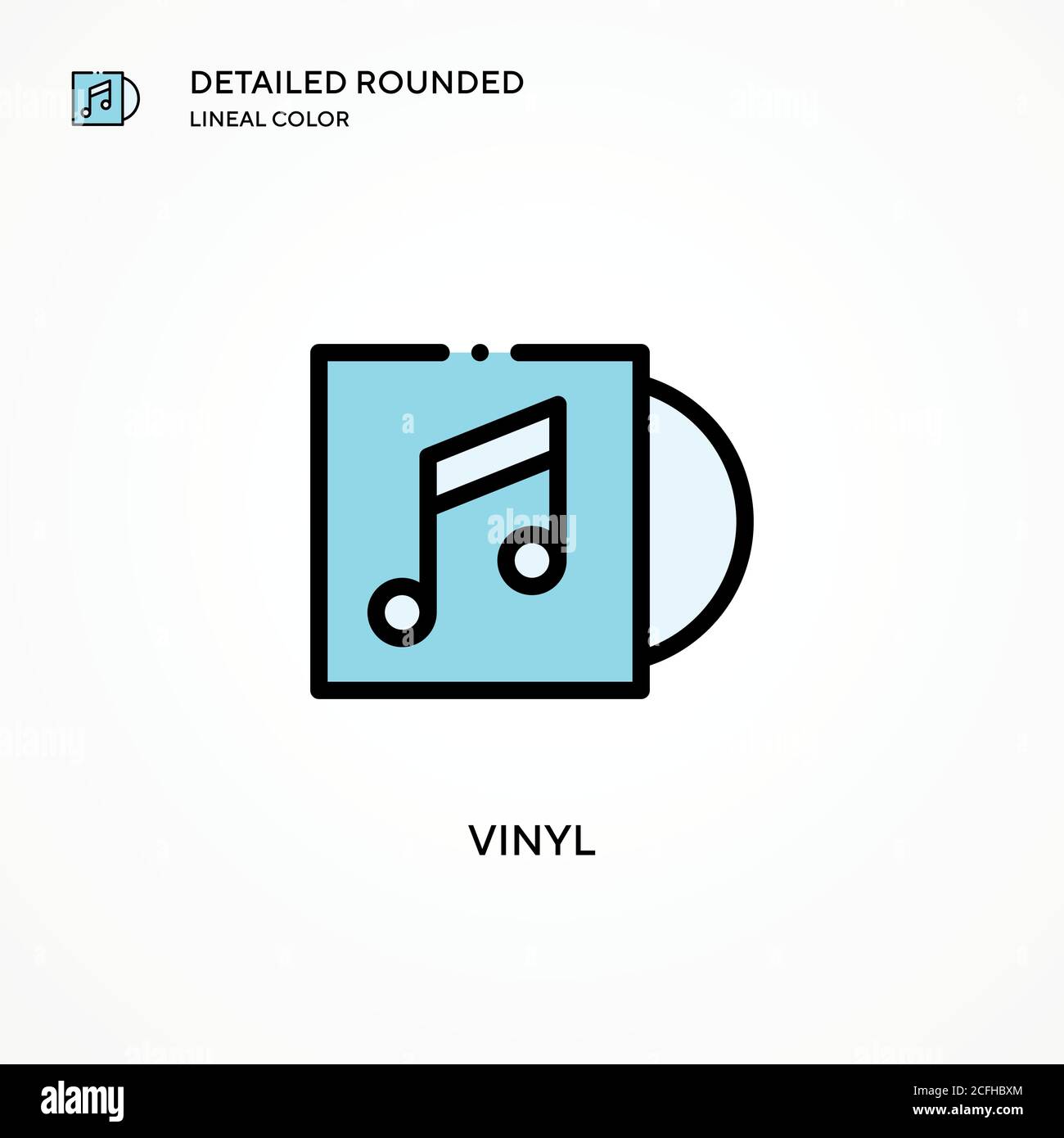 Vinyl vector icon. Modern vector illustration concepts. Easy to edit ...