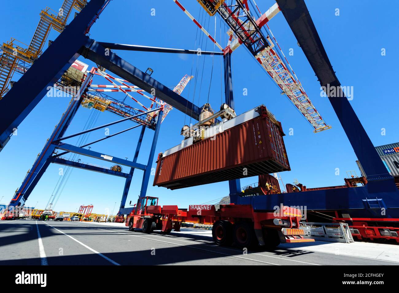 African Container Port High Resolution Stock Photography and Images - Alamy