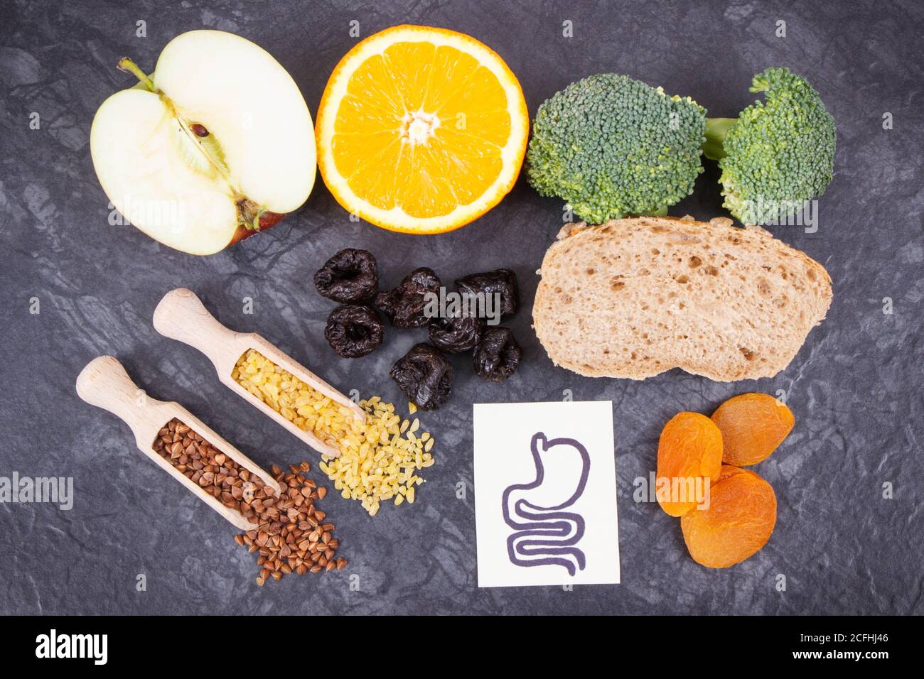 Best nutritious products and ingredients for gastric problems. Source