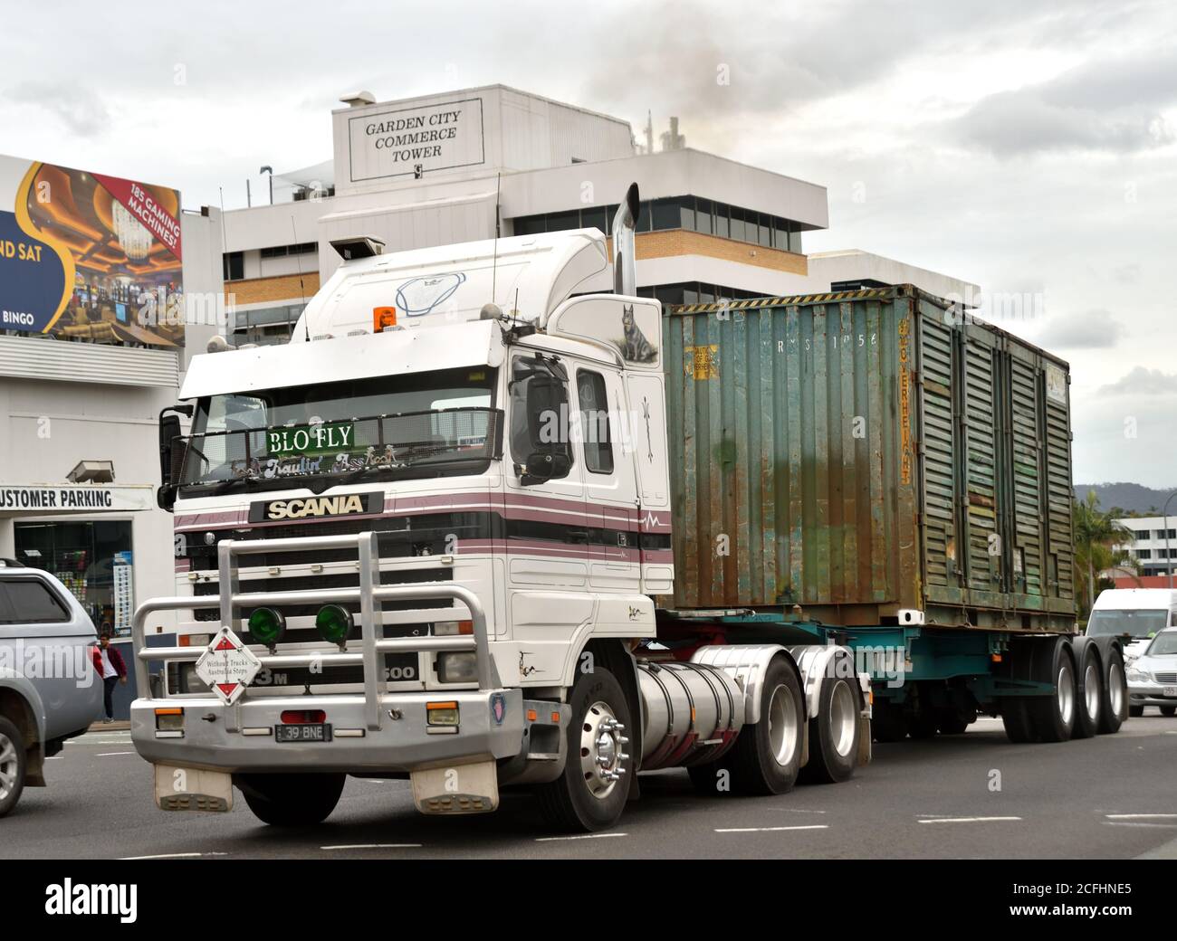 Truck in Queensland, Australia Stock Photo