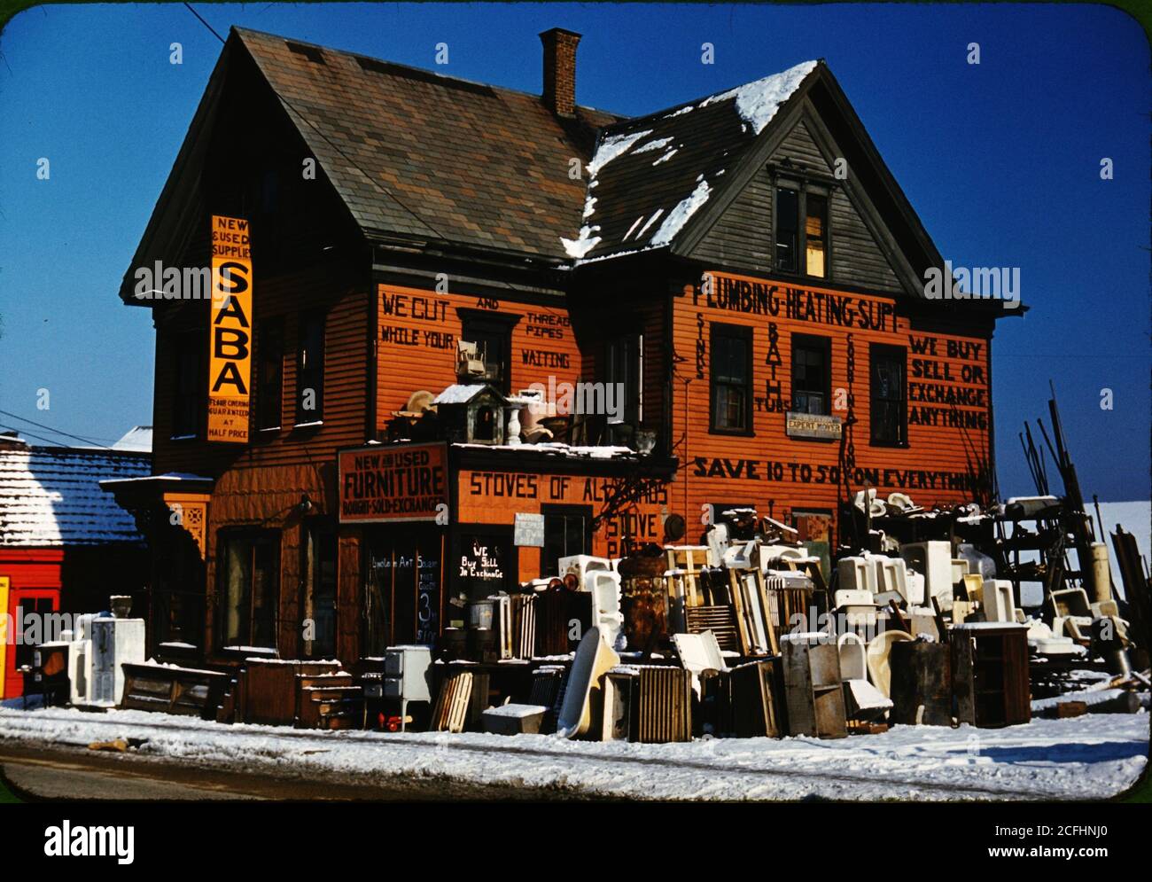 The House of Orange A secondhand plumbing store in Brockton