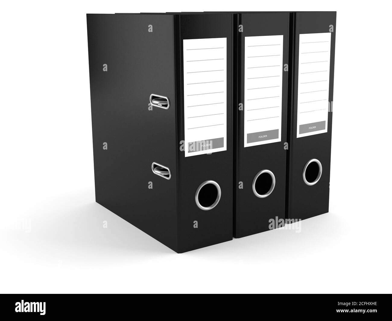 Ring binders isolated on white background Stock Photo Alamy