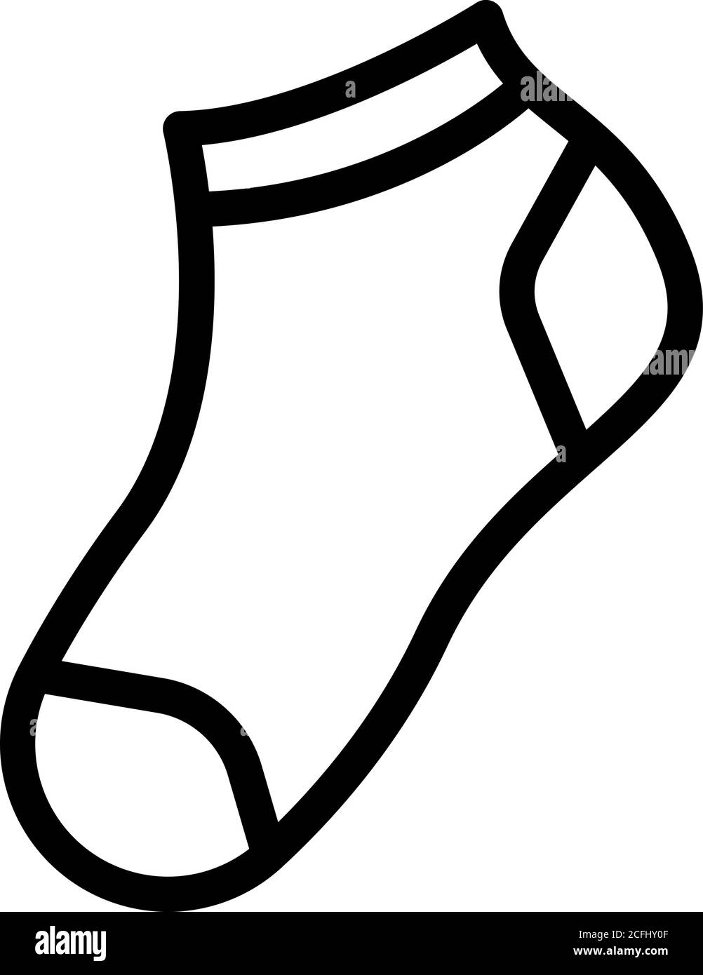 Shoes socks icon, outline style Stock Vector Image & Art - Alamy