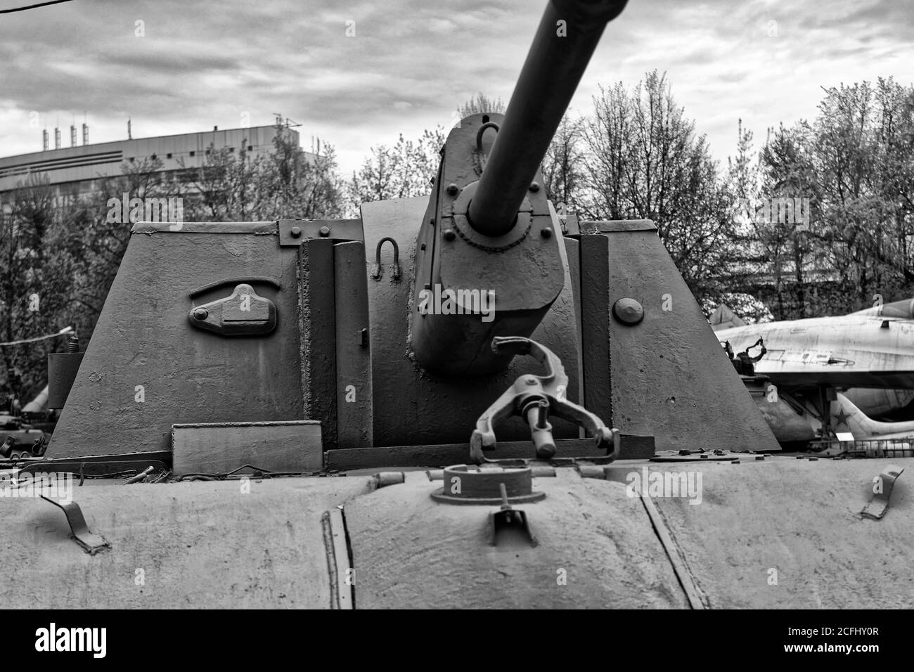 Photo Selfpropelled artillery unit SU85, 1943 Stock Photo Alamy