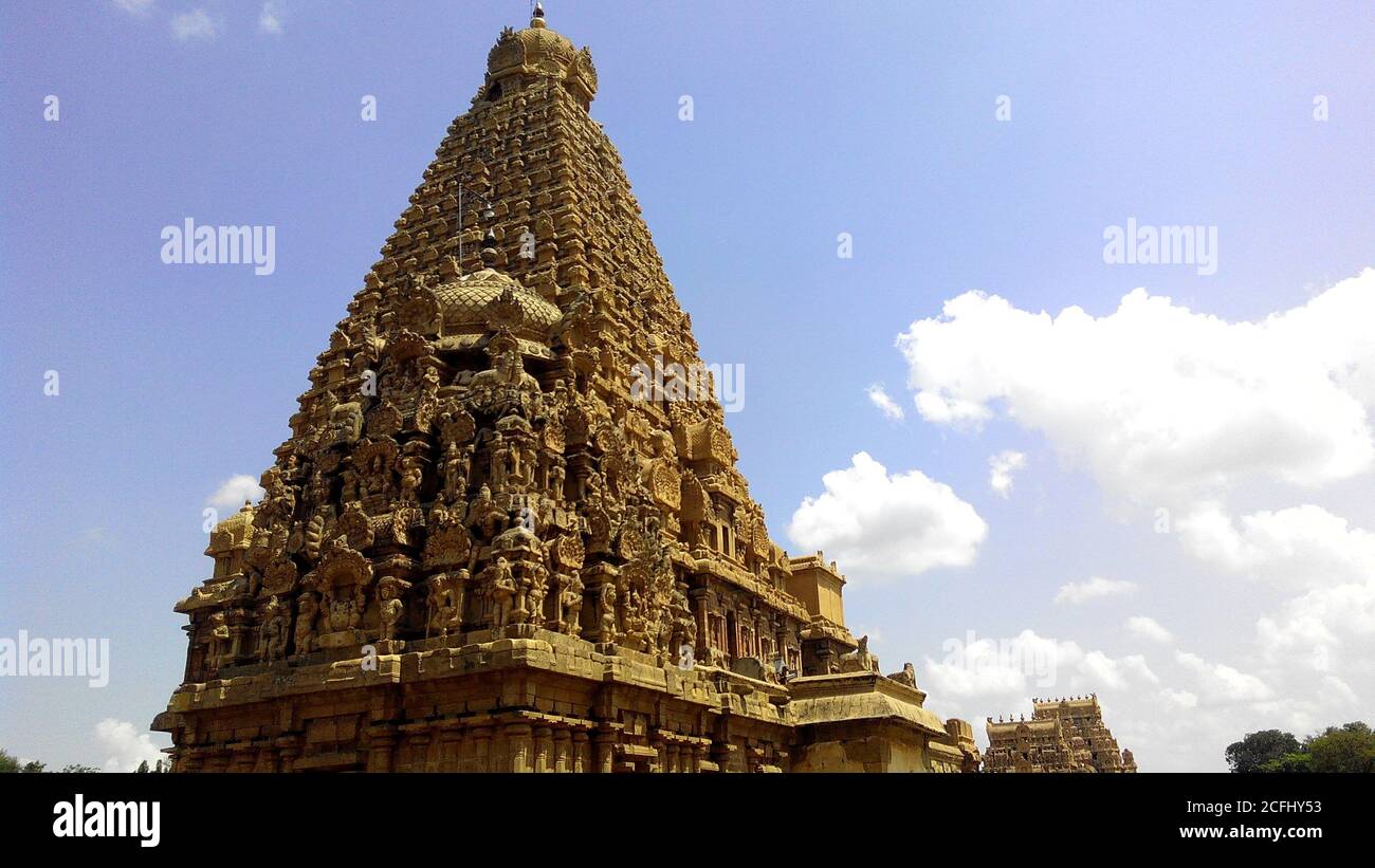 HIndu temple in tamil nadu, India Stock Photo - Alamy
