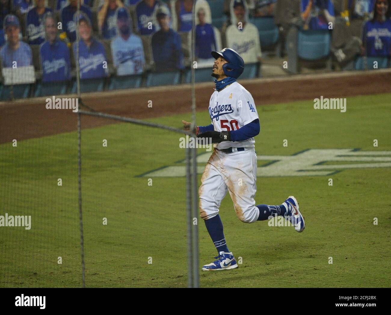 Denver CO, USA. 18th July, 2021. Los Angeles shortstop Gavin Lux (9) in the  dugout during the game with the Los Angeles Dodgers and the Colorado  Rockies held at Coors Field in