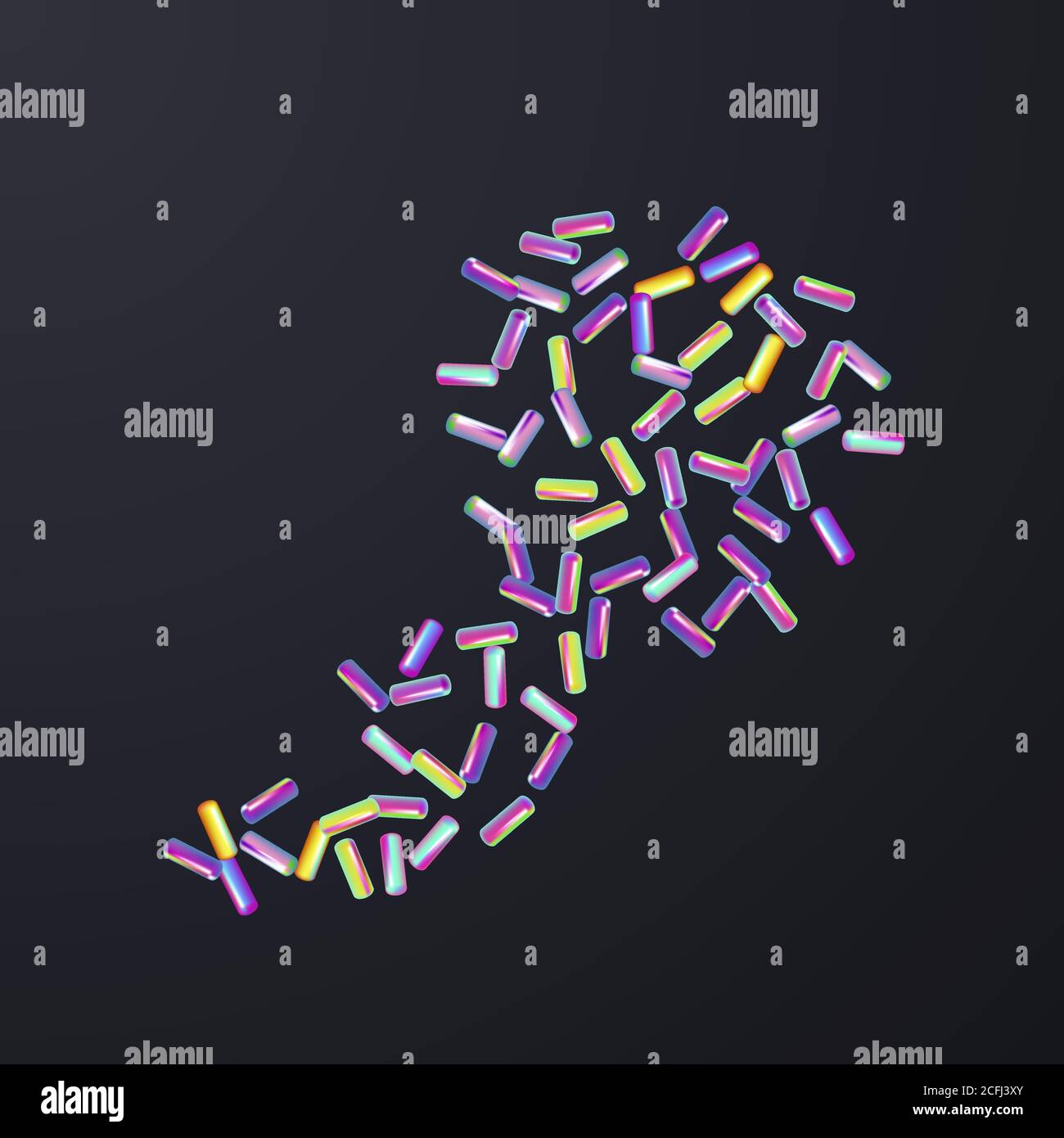 Random Sprinkle Random food Stock Vector Images - Alamy