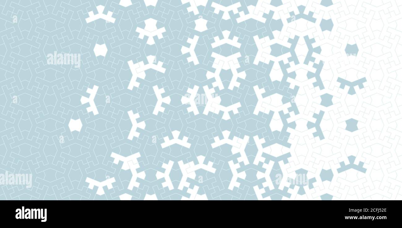 Arabesque vector seamless background. Geometric arabesque halftone texture pattern background with color mosaic disintegration Stock Vector