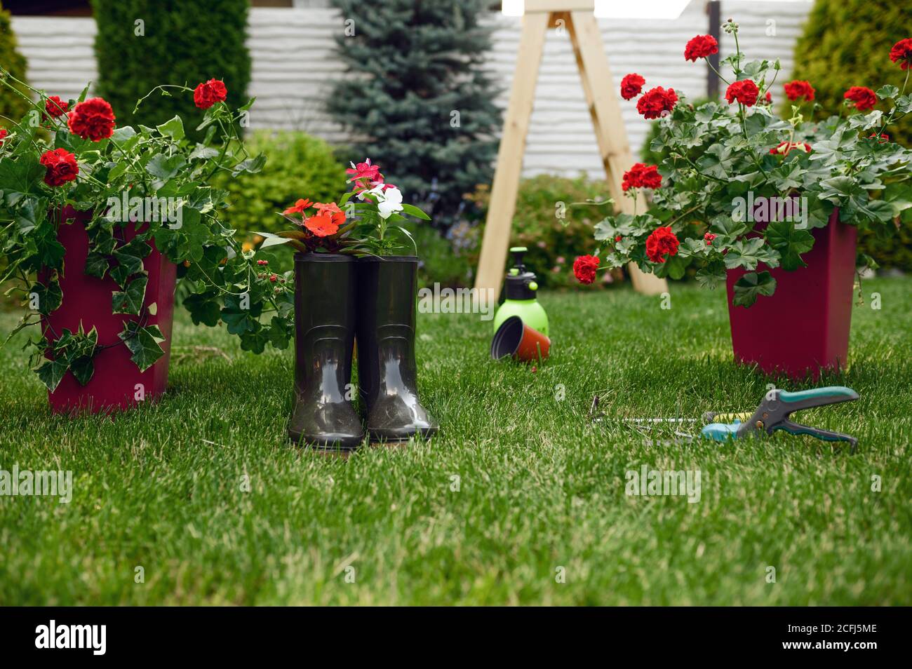 rubber boots for gardening