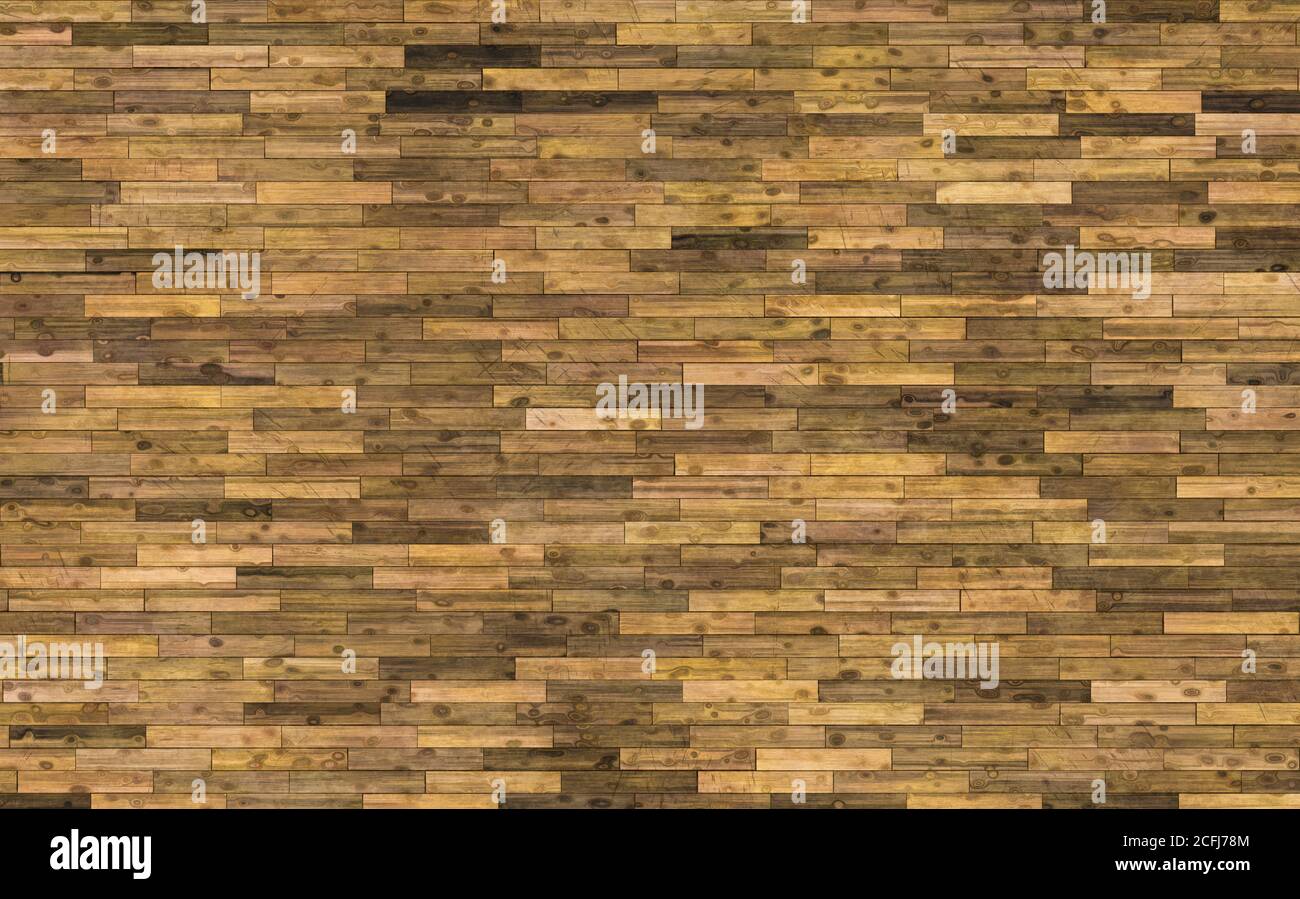 wooden parquet plank floor Stock Photo