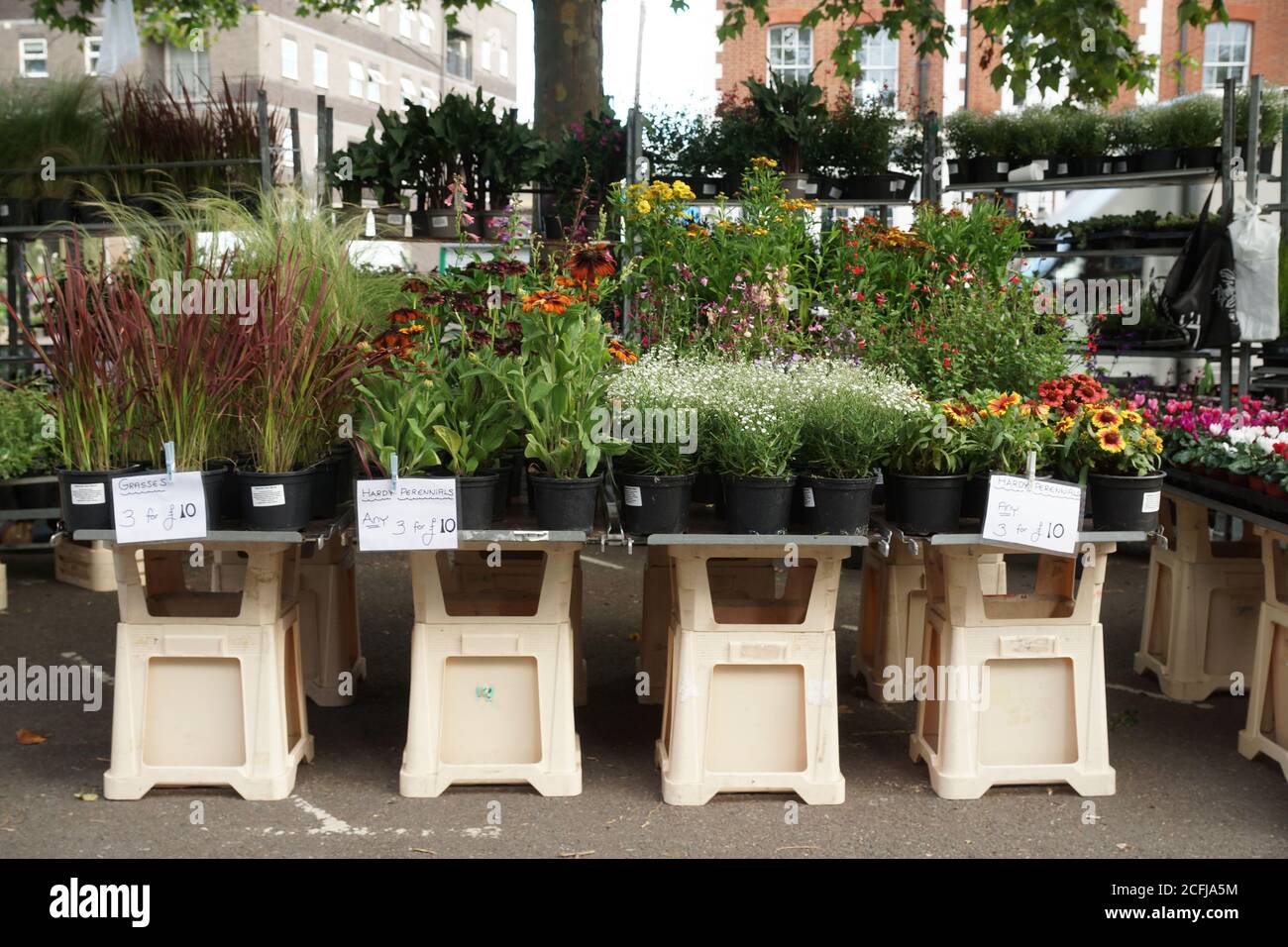 Chiswick Launches Monthly Flower Market. London, UK Stock Photo Alamy