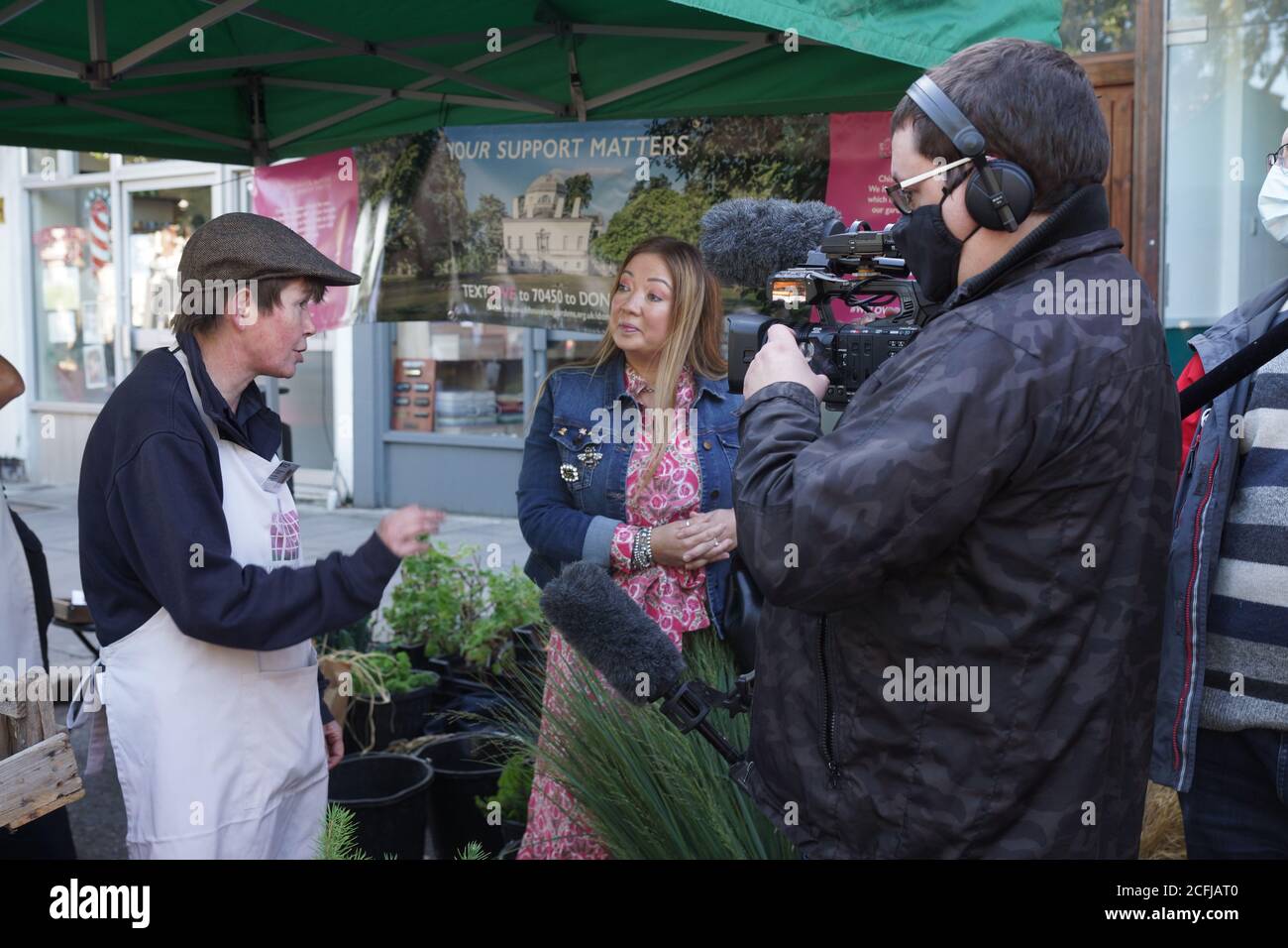 Chiswick Launches Monthly Flower Market. London, UK Stock Photo Alamy