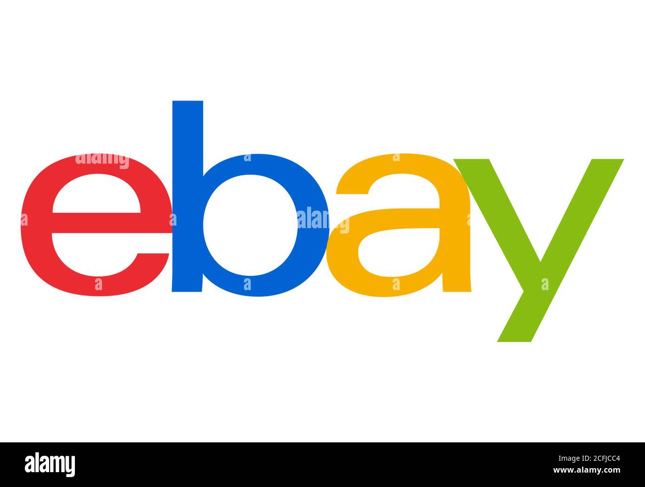 eBay logo Stock Photo