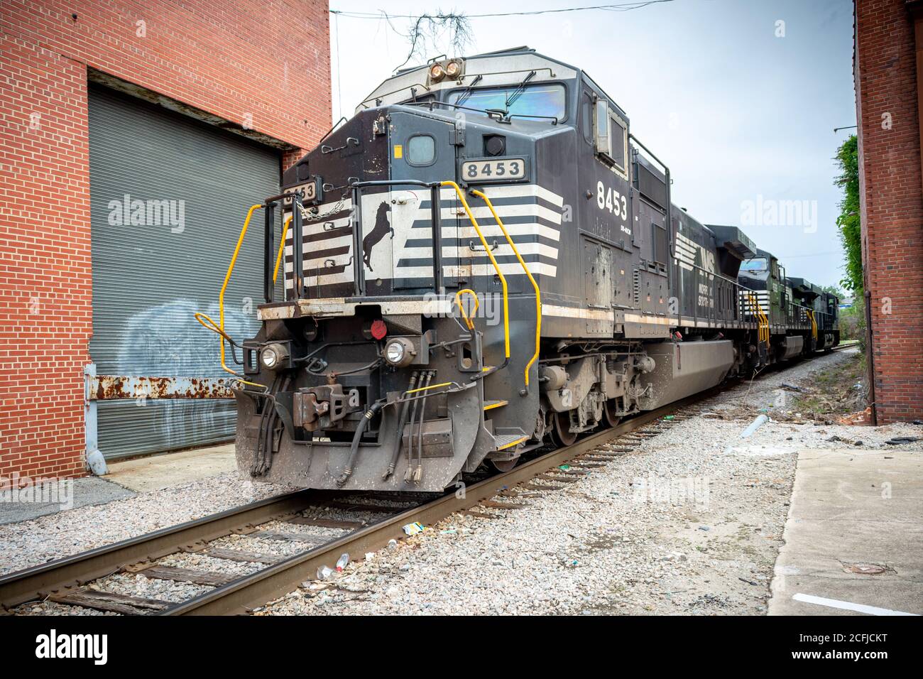 Railroad freight car brake system usa hires stock photography and