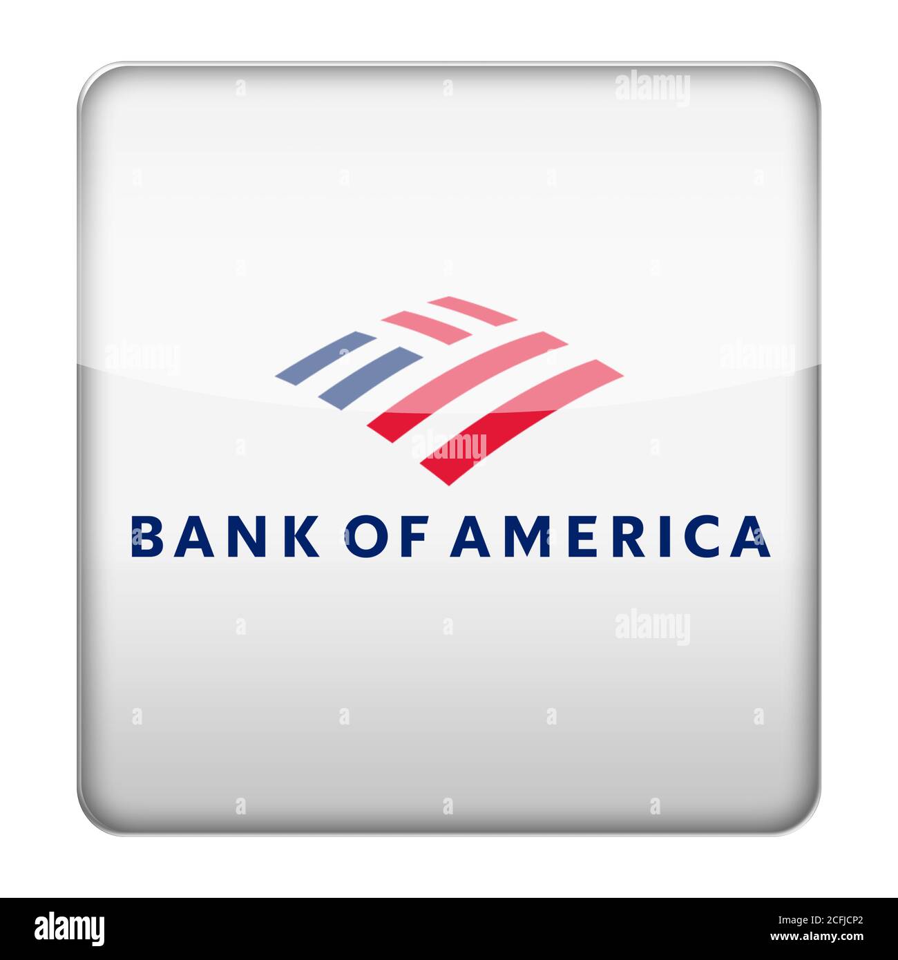 Bank of America logo Stock Photo