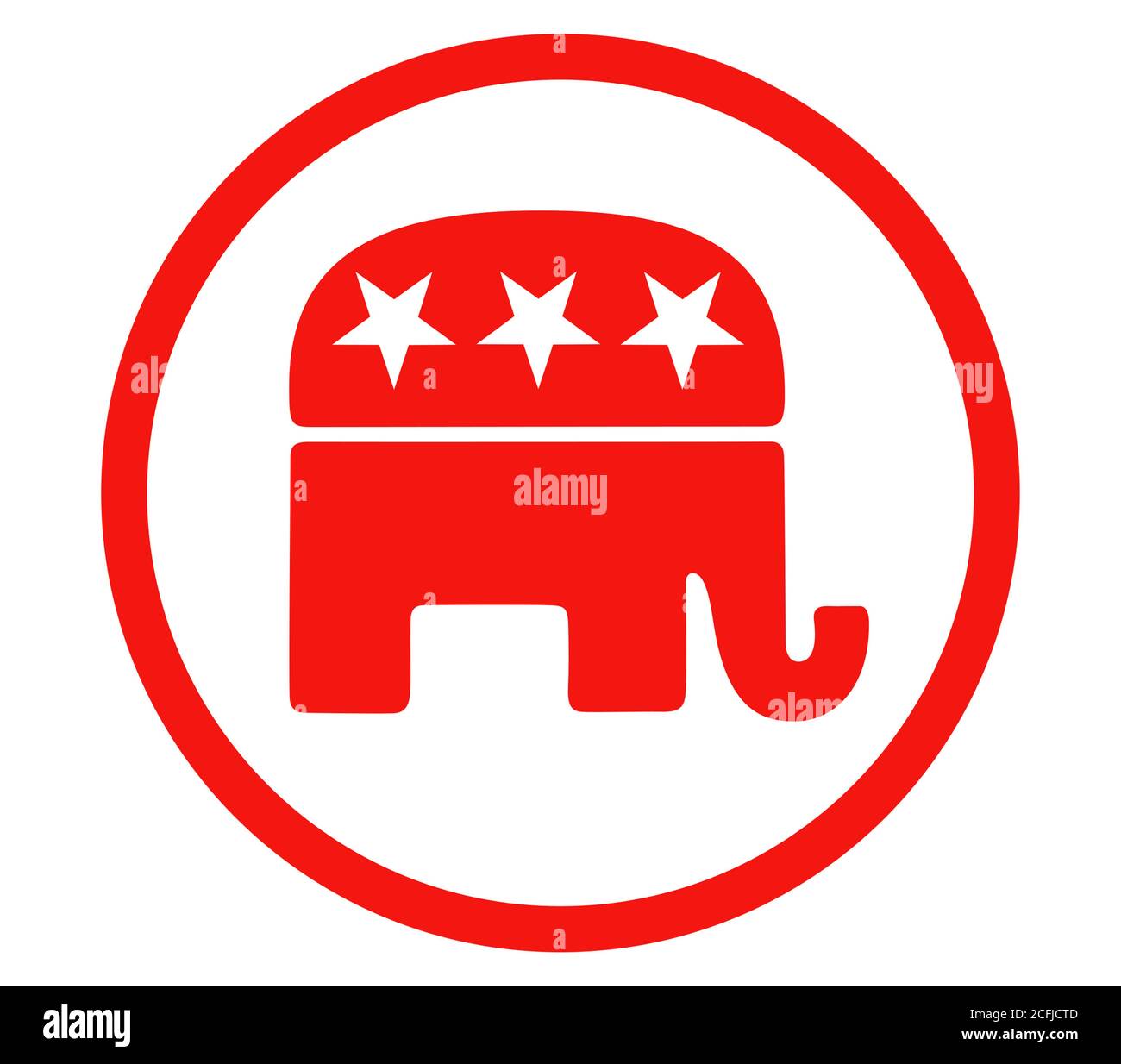 Republican Party logo Stock Photo