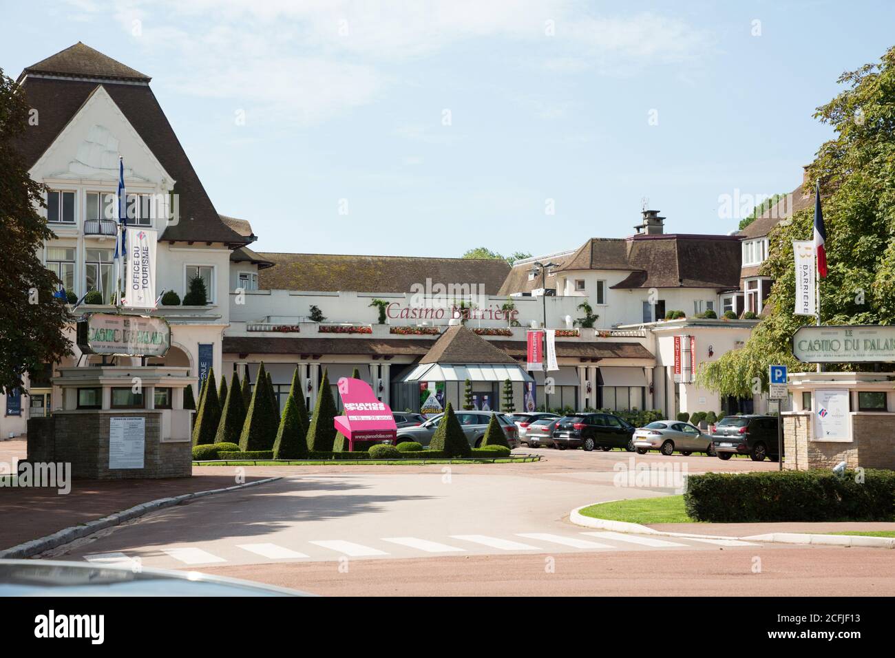 Casino Barriere in Le Touquet, France Stock Photo