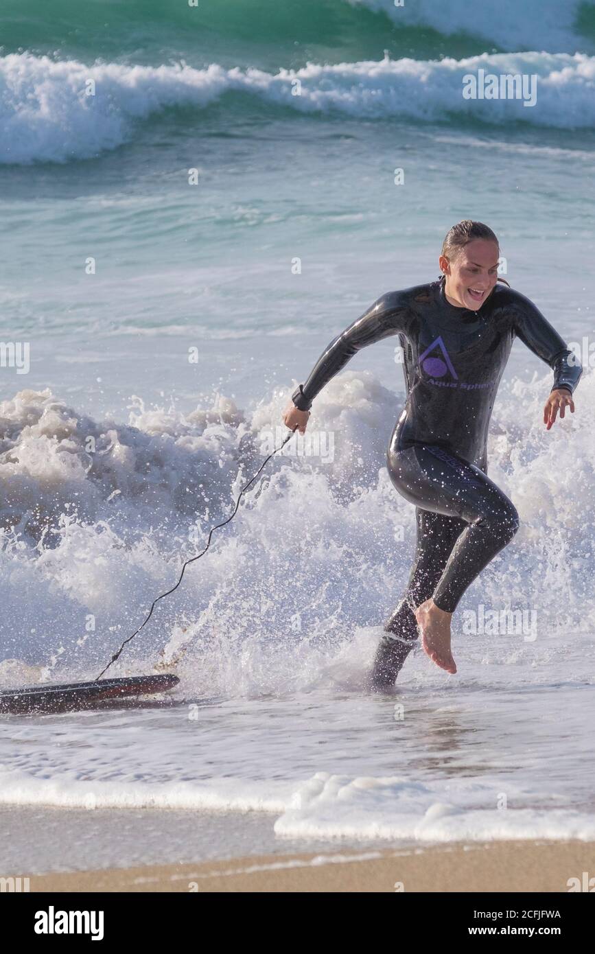Female bodyboard hi-res stock photography and images - Alamy