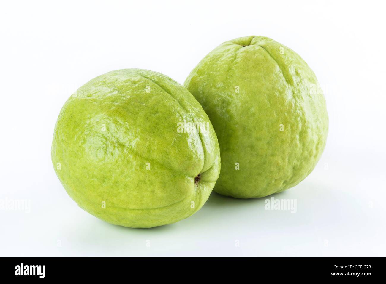 Big Guava isolated on white background Stock Photo - Alamy