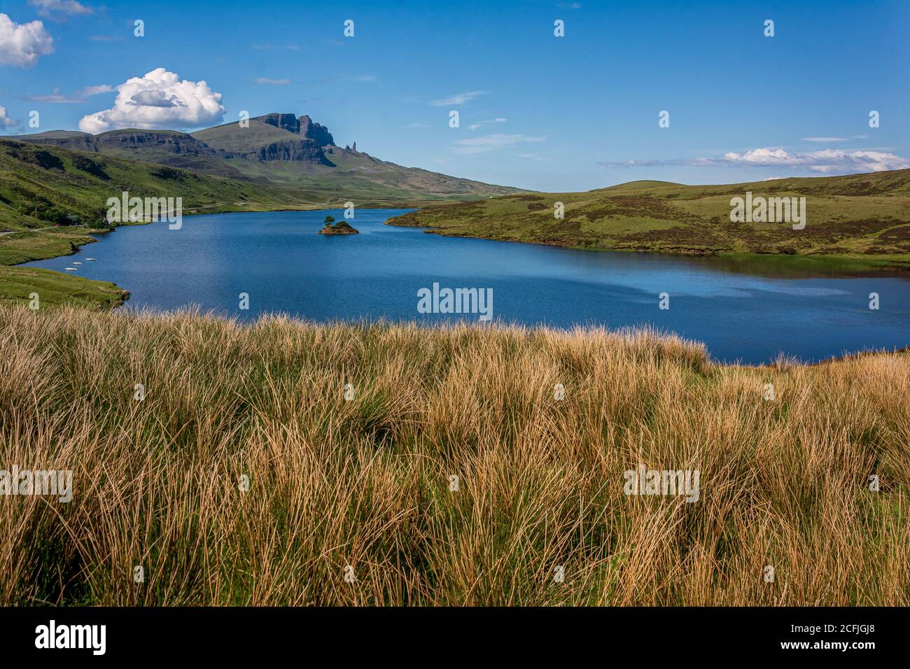 Storr Lochs, Isle of Skye, Scotland, United Kingdom Stock Photo