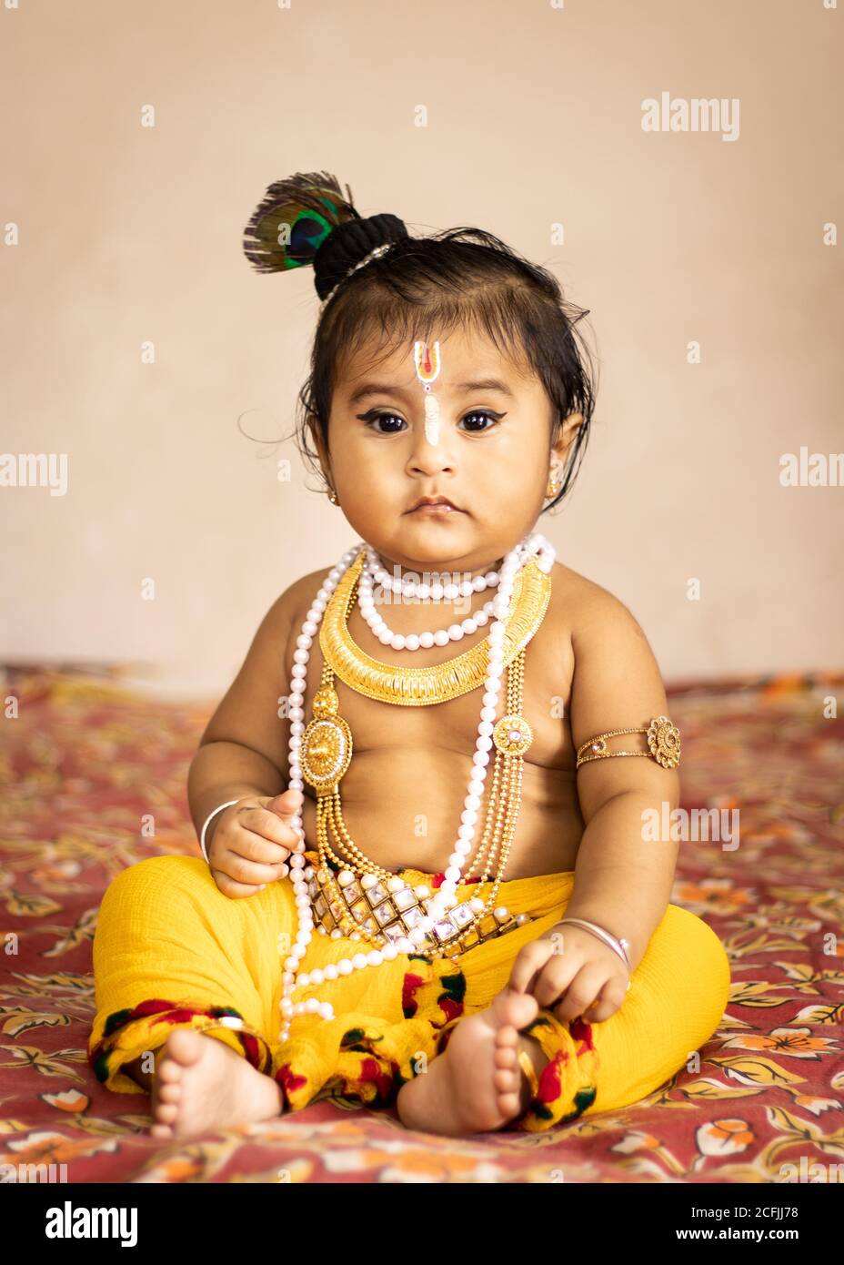 Krishna getup for outlet babies