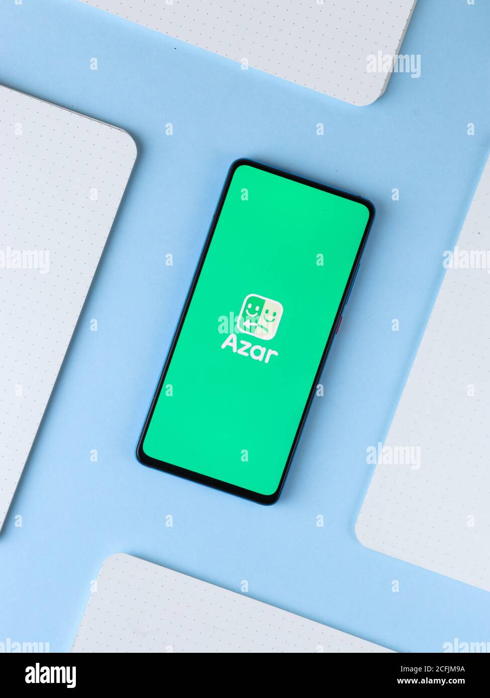 Azar logo hi-res stock photography and images - Alamy