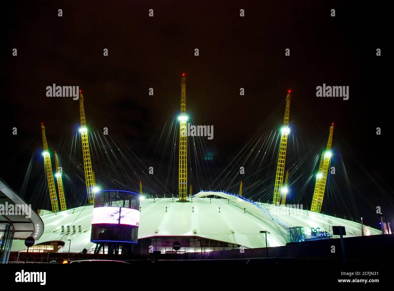 The O2 Arena entertainment complex in Greenwich, London Stock Photo