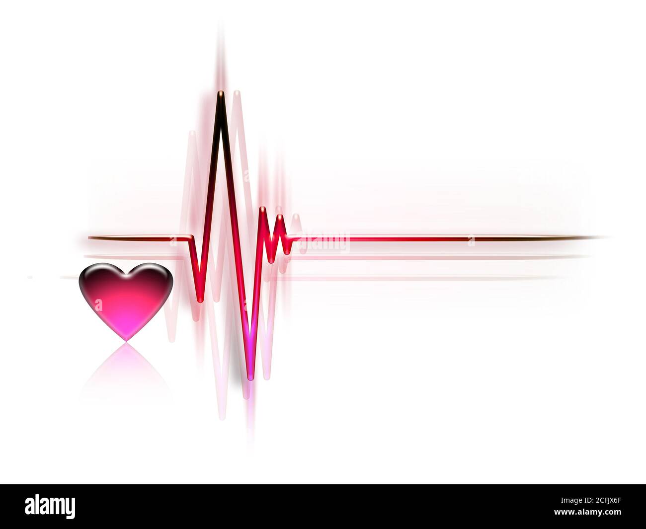 Electrocardiogram graph hi-res stock photography and images - Alamy