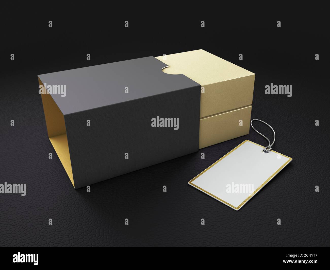 3d Rendering of Product Cardboard Package Box. Clipping path included ...