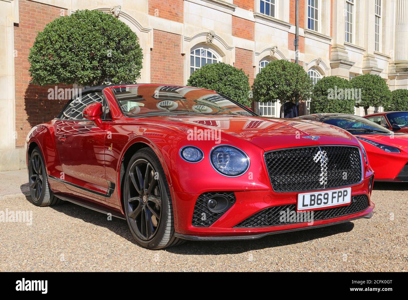 Bentley Continental GT Convertible No1 Edition (2019), Future Classics, Concours of Elegance 2020, Hampton Court Palace, London, UK, Europe Stock Photo