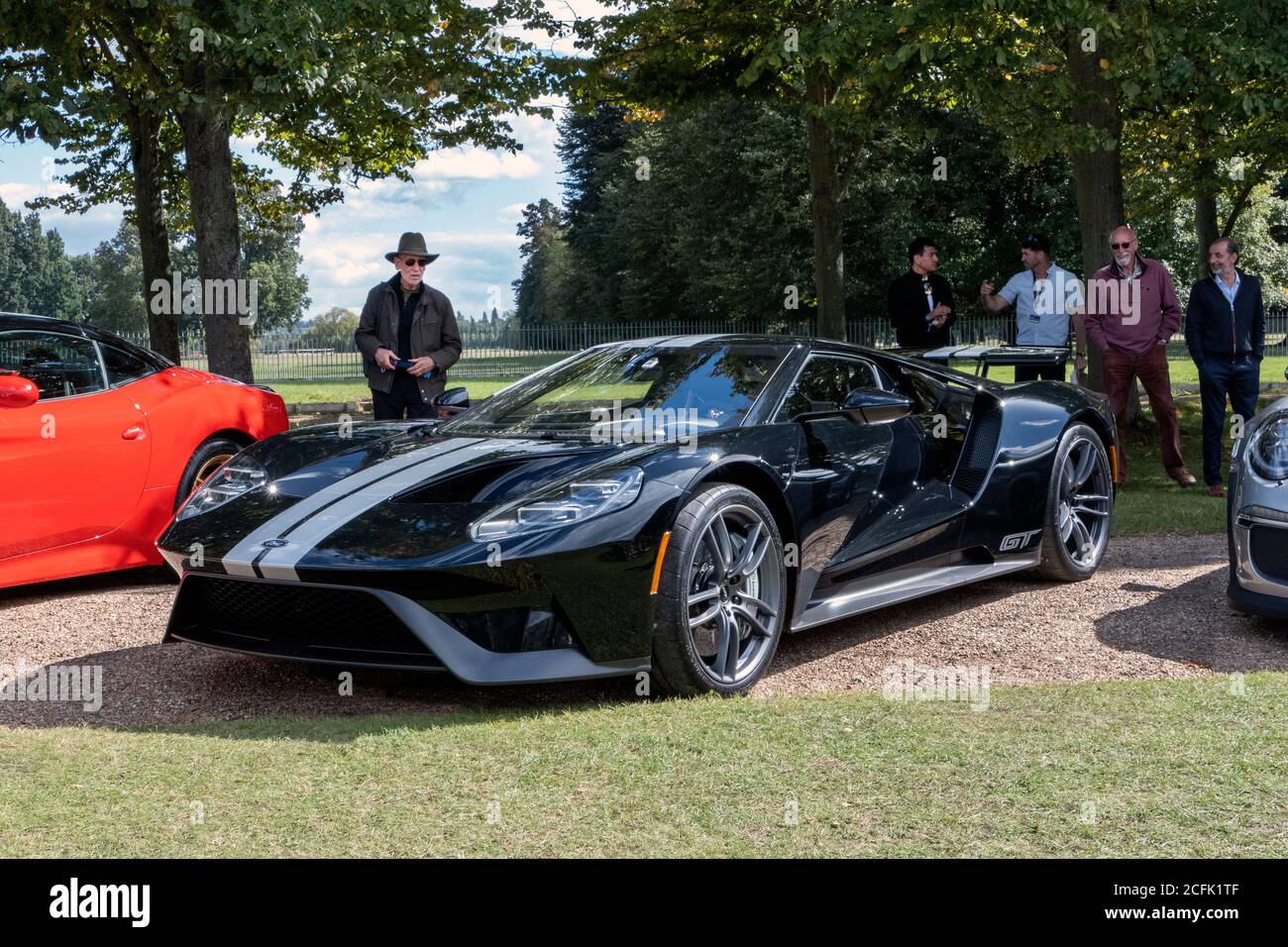 Ford GT at Hampton Court Concours 2020 Stock Photo
