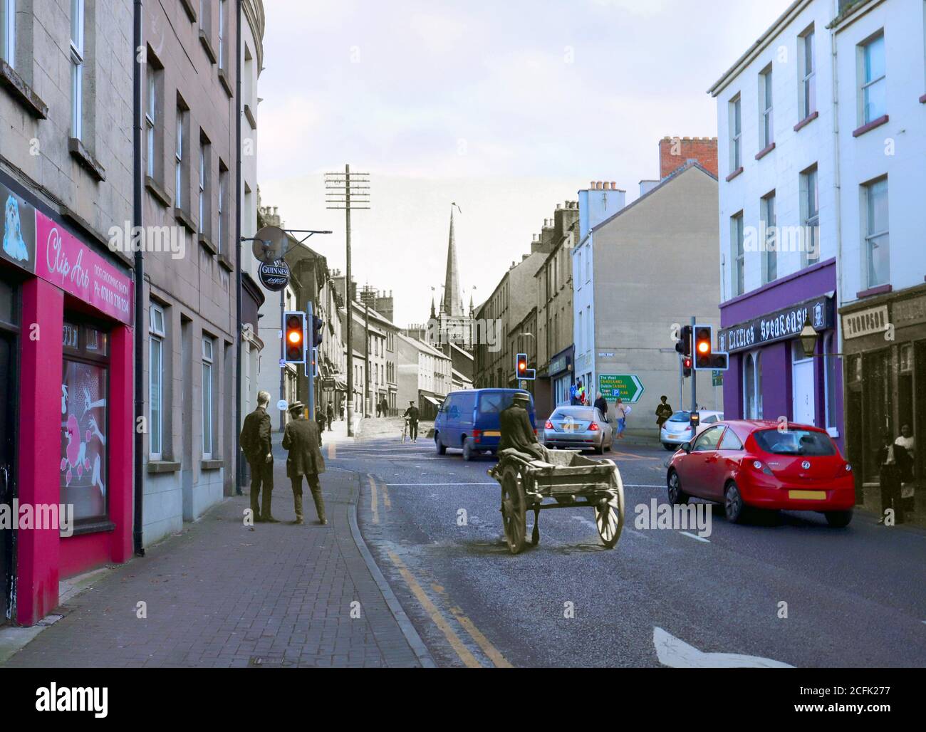 Enniskillen street hires stock photography and images Alamy