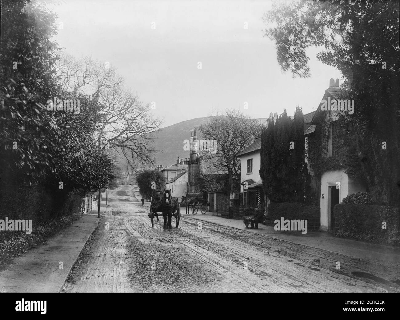 Mary Street, Rostrevor Stock Photo Alamy