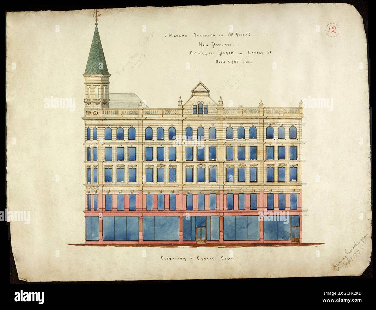 Mcauley building hires stock photography and images Alamy