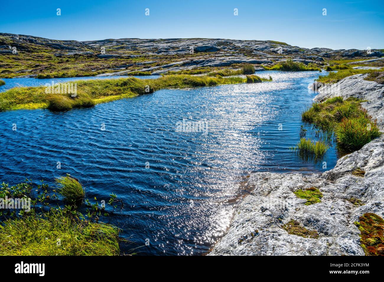 From Øygarden, some islands at the western coast of Norway Stock Photo