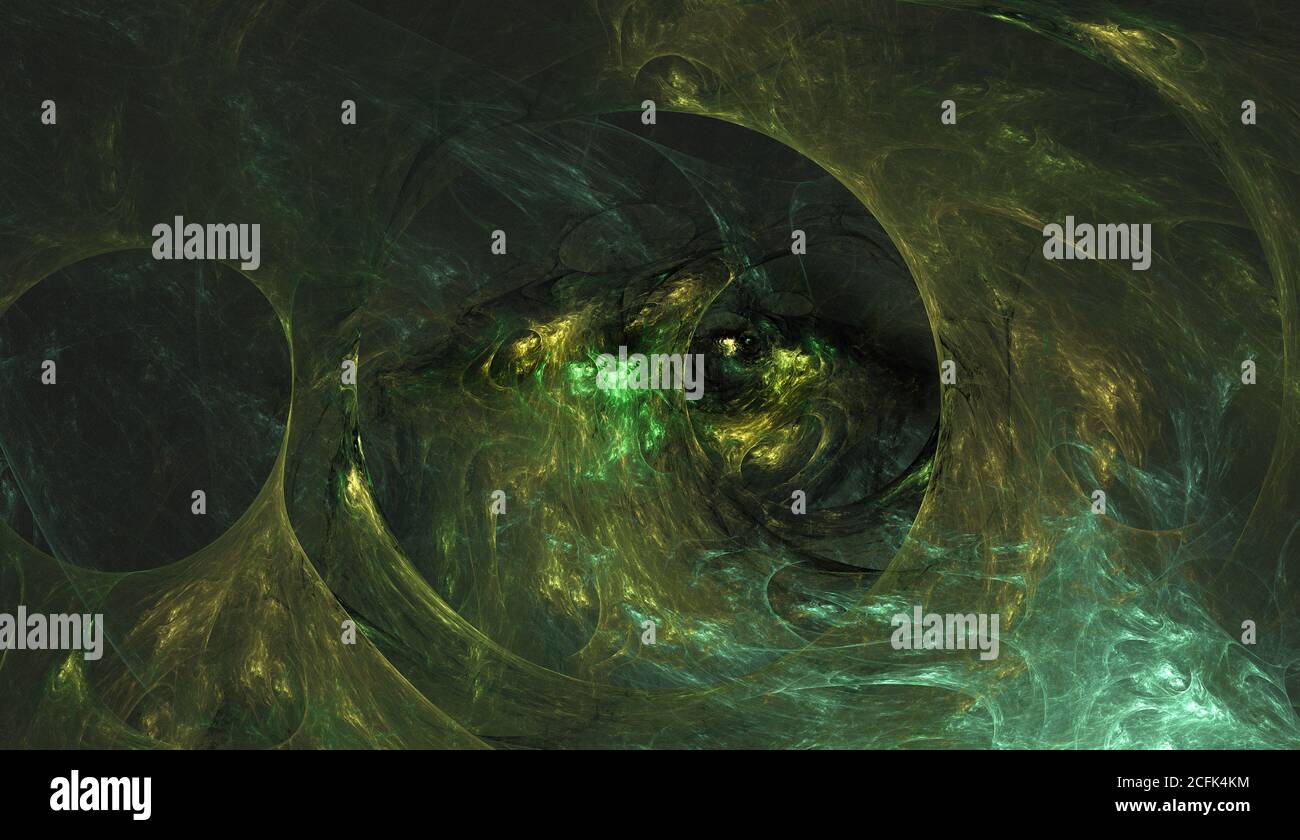 Abstract computer generated fractal background image Stock Photo