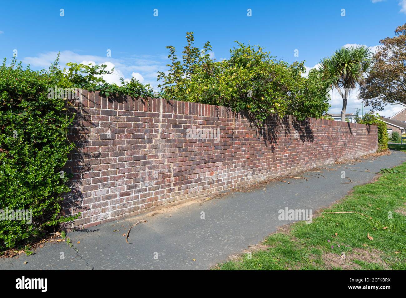 Boundary Wall Design Brick To Decoration