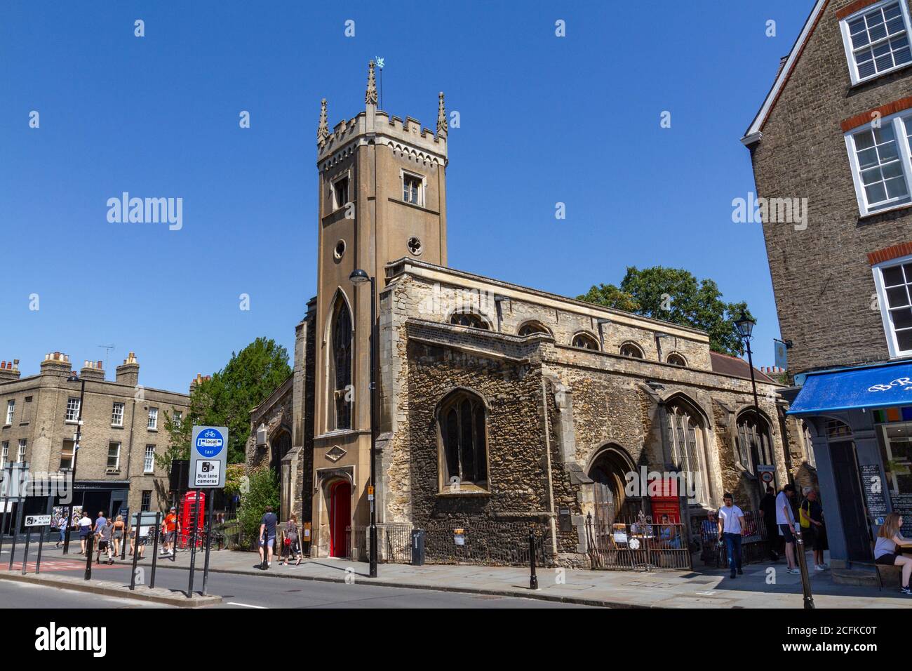 The Parish Church of St Clement on Bridge Street, Cambridge, Cambridgeshire, UK. Stock Photo