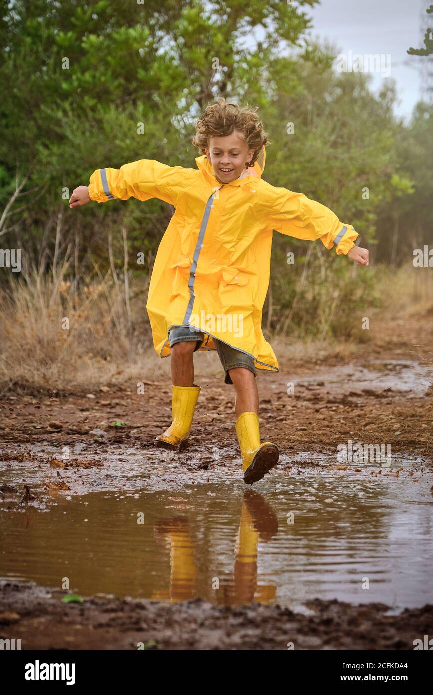 Jumping In Puddles High Resolution Stock Photography and Images - Alamy