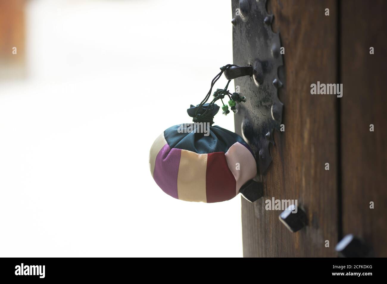 Korean traditional lucky bag,new year's image Stock Photo