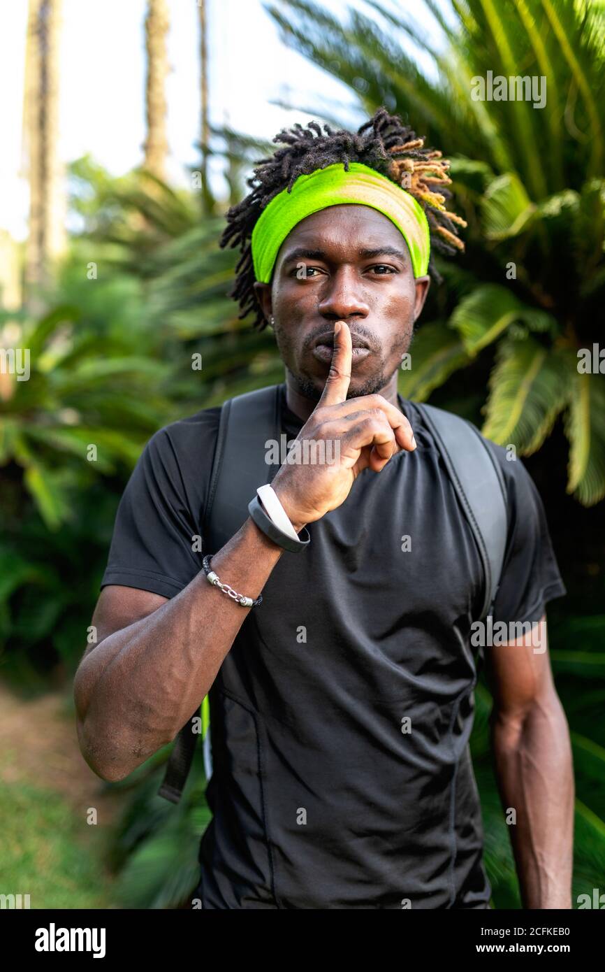 Wristband and black male hires stock photography and images Alamy