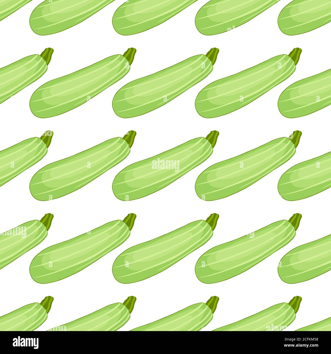 Zucchini Pattern Illustration on theme of bright pattern zucchini, vegetable squash for ...